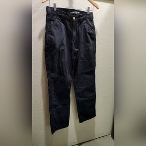 Carhartt- Rugged flex Relaxed fit Cancas work pant. Size 30x32. Black